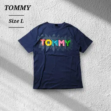 TOMMYHILFIGER 타미힐피거 티셔츠 유니섹스 페이드 퍼플