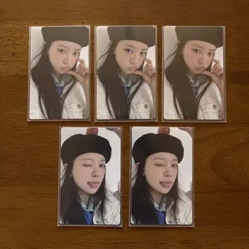 모카 ILLIT 트레이딩 카드 포토 카드 bomb 세트