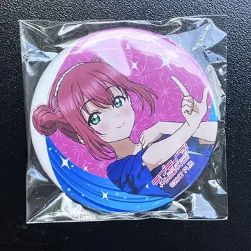 러브 라이브 선샤인 Aqours 피날레 캔뱃지 쿠로사와 루비