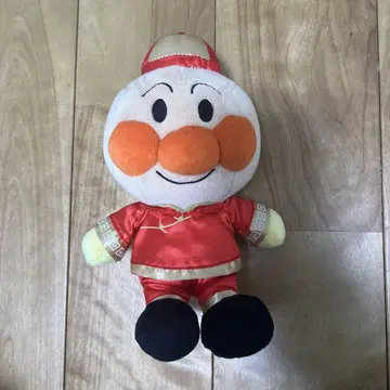 요코하마 호빵맨 어린이 뮤지엄 한정판 차이나복 봉제 인형 레어
