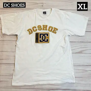 90s KOREA 제작 DC SHOES 빅 자수 로고 티셔츠 XL