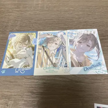 니지산지 ChroNoiR Blue Memories 폴라로이드 카토 3점