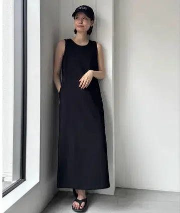 CANALJEAN E lmar 코튼 비스코스 탱크 원피스