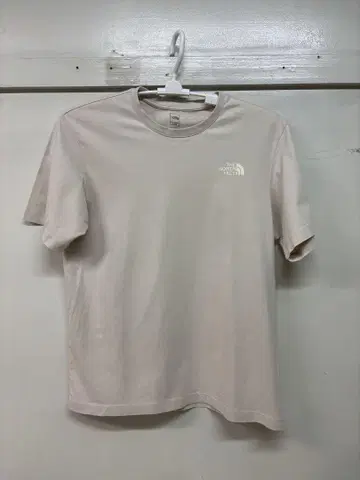 THE NORTH FACE/노스페이스 반팔 티셔츠 베이지 새상품급