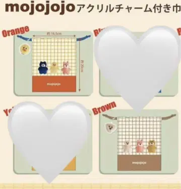 카푸에포 한정판 가챠가챠 mojojojo 아크릴 참이 달린 복조리