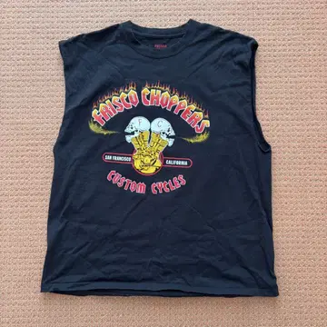 FRISCO CHOPPERS 탱크탑 프리스코 초퍼스 XL 블랙