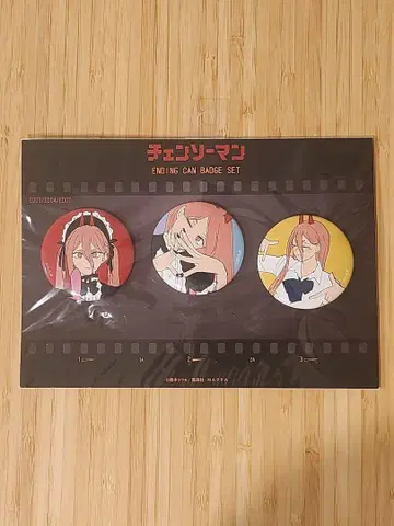 체인소 맨: 파워 Ending Can Badge Set