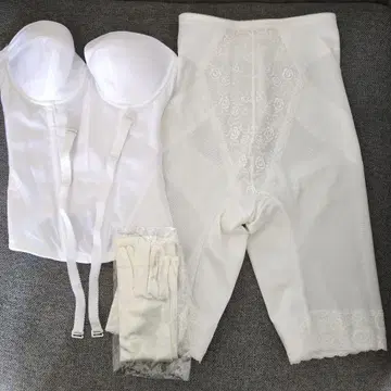 화이트 브라이덜 이너 세트