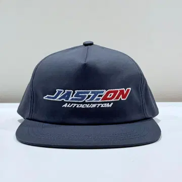 JAST.ON USA풍 로고 CAP 네이비