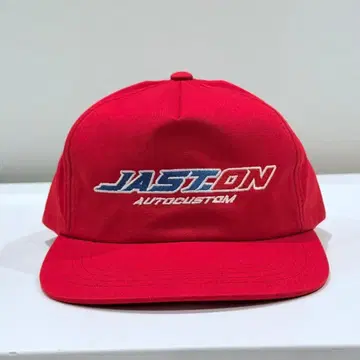 JAST.ON USA 스타일 로고 CAP 레드