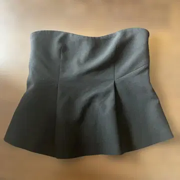 자라 블랙 플레어 뷔스티에 XS