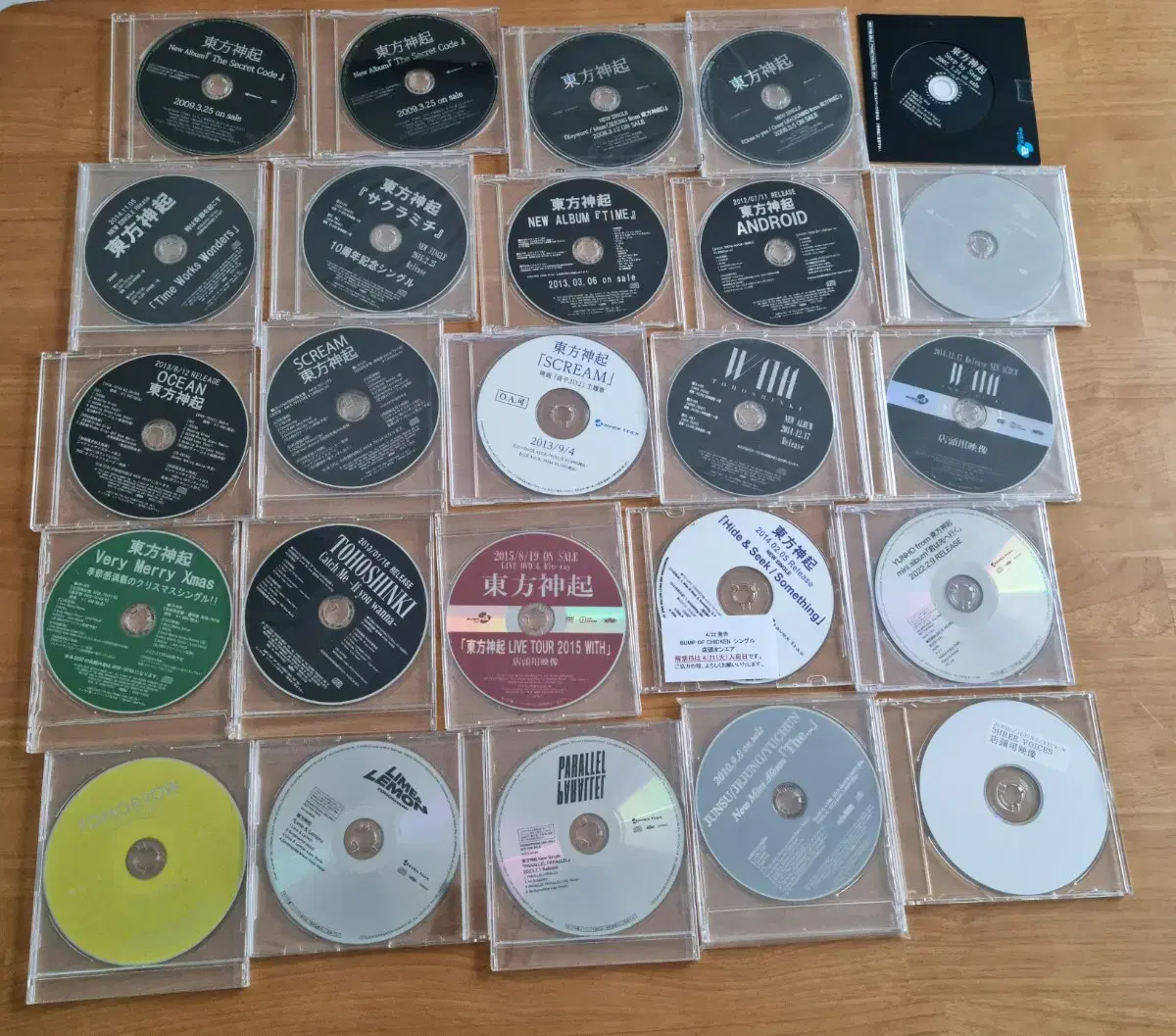 TVXQ, JYJ Promotional CD, DVD Bulk