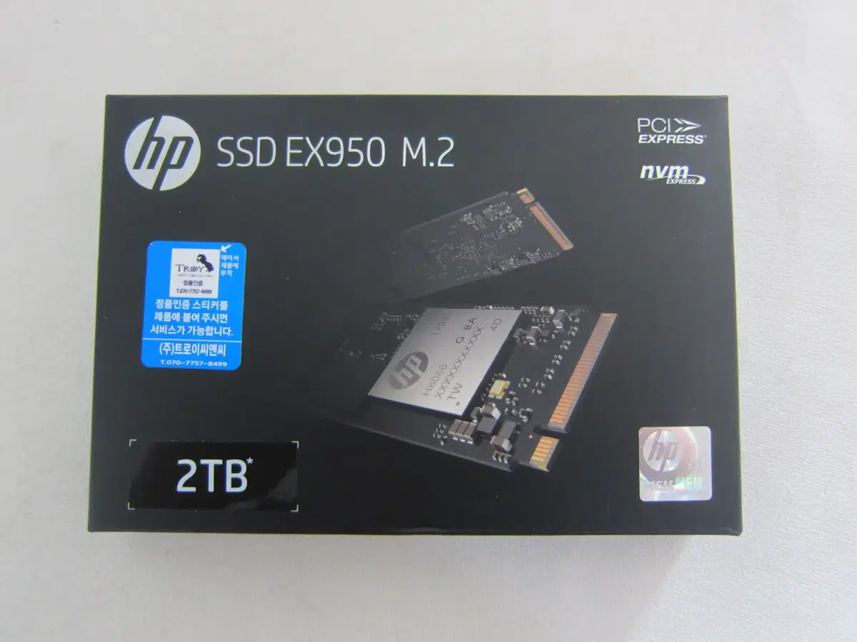 Hp SSD EX950 M.2 NVMe 2TB sealed