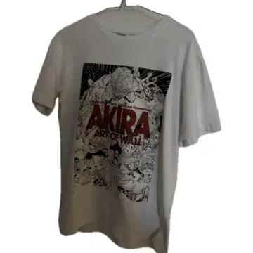 AKIRA ART OF WAR 티셔츠 화이트
