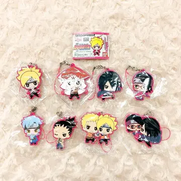 -볼트- NARUTO THE MOVIE 캡슐 러버 마스코트 전 8종