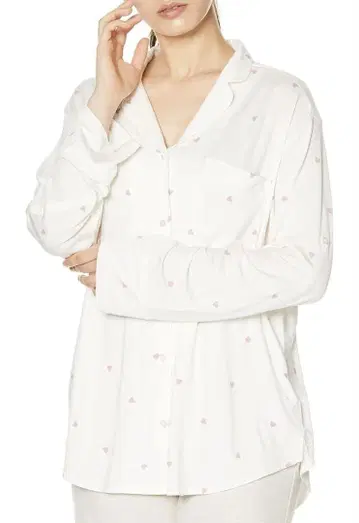 하트 무늬 룸웨어 (상하의 세트)