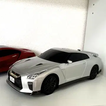 새상품급 닛산 R35 GTR 복면 경찰차 미니카 니스모 빅 사이즈