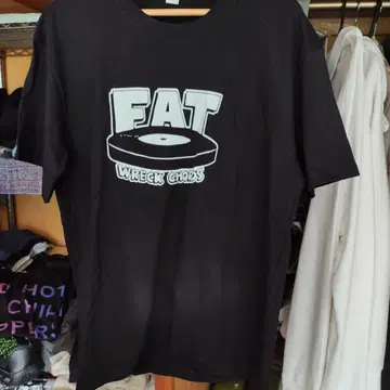 FAT WRECK CHORDS 블랙 티셔츠