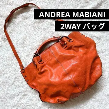 안드레아 마비아니 2WAY 가죽 백 ANDREA MABIANI