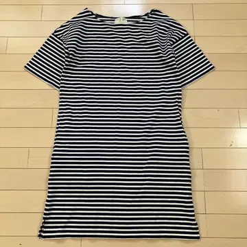 6.20 홈 유나이티드 애로우즈 원피스 네이비 보더 사이즈 표기 없음