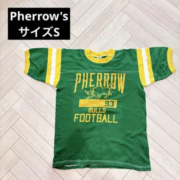 Pherrow's 페로우즈 티셔츠 상의 풋볼 반팔