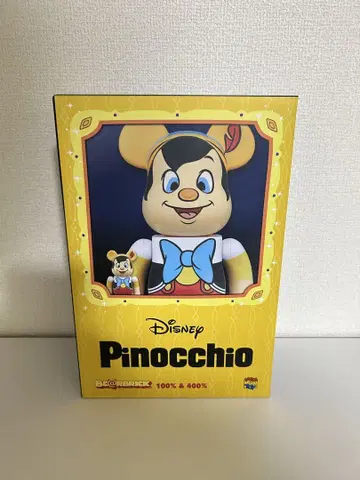 미개봉 새상품 BE@RBRICK PINOCCHIO 100% & 400%
