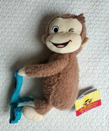 오자루의 조지 빨간 볼 낚시찌 봉제 인형 백팩