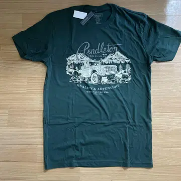 Pendleton 다크 그린 티셔츠 M