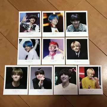 BTS 마스터님 마스터 테테 폴라로이드
