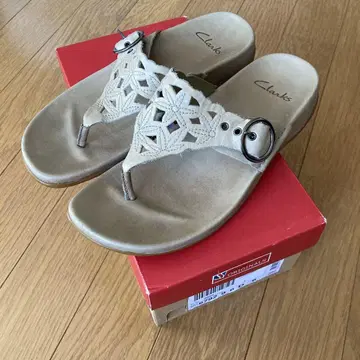 Clarks ORIGINALS INDIE 여성용 샌들 화이트 가죽