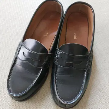 하루타 HARUTA 학생용 블랙 로퍼 일본제 24.5CM