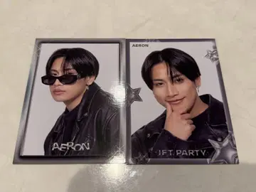 에이론 TJBB JET PARTY 포토 카드 2종