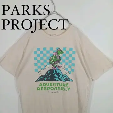 PARKS PROJECT 어드벤처 티셔츠 아이보리 M