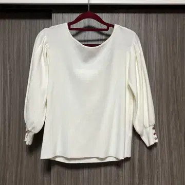 택 포함 새상품 앙데팡당 백리본 니트 티셔츠 사이즈 38