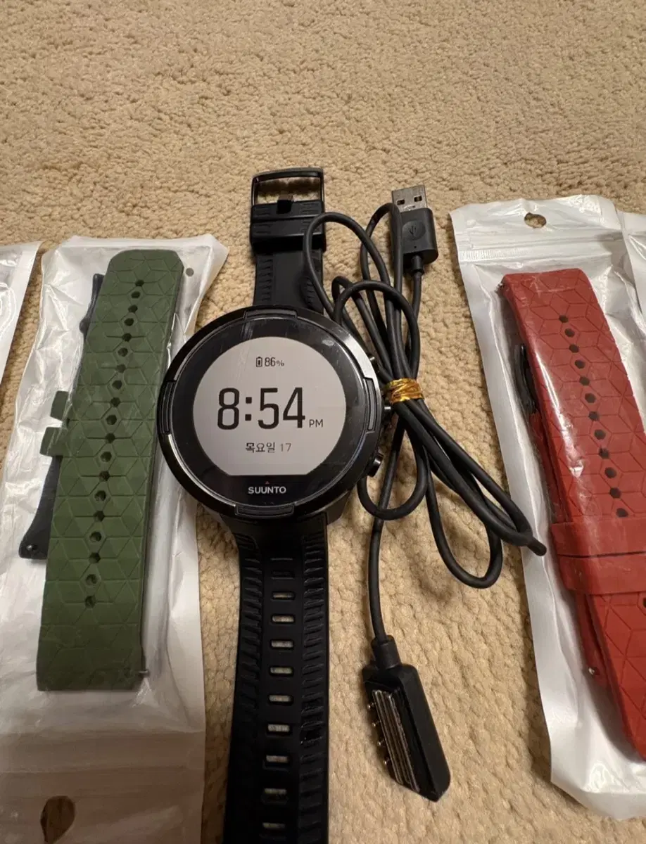 Suunto 9 baro watch.
