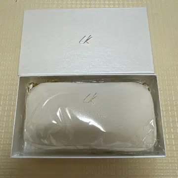 lk 살롱 주얼리 파우치 화이트