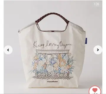 Ball & Chain Cosme Kitchen Flower 에코 백