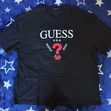 GUESS 블랙 티셔츠 L 사이즈