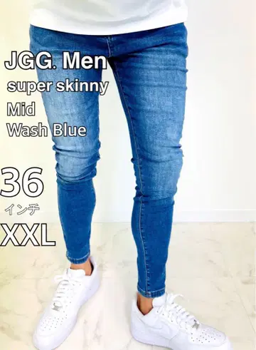 JGG.Men 제깅맨 스키니 팬츠 스키니 데님 mwb36b