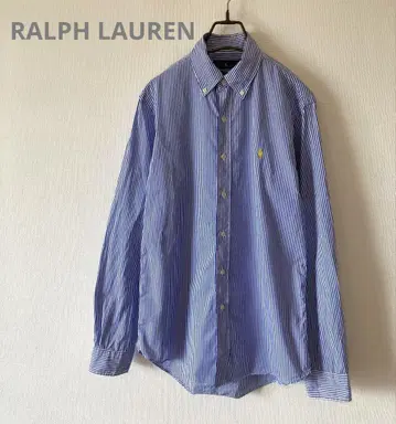 RALPH LAUREN 긴팔 스트라이프 셔츠 버튼 다운