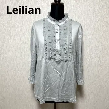 lellian 레리안 컷소 티셔츠 블라우스 프릴 일본제 13+