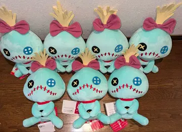 우루리미 봉제 인형 스쿱램프 7개 세트