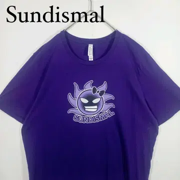 Sundismal CANVAS 보라색 티셔츠 XL
