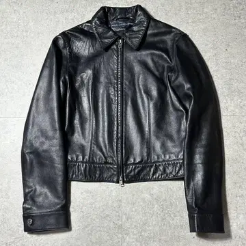 새상품급 Ralph lauren sport 램 가죽 블루종 자켓 블랙 9