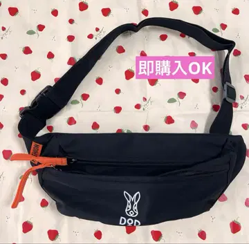 새상품 DOD 바디 백 남녀 공용 숄더백 검정 블랙