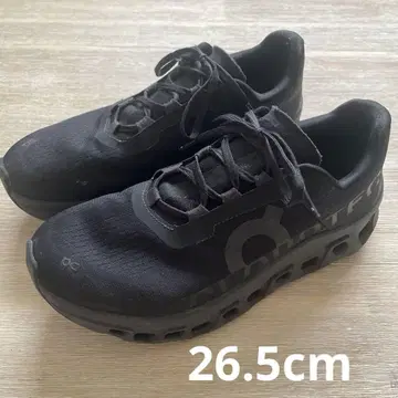 On 클라우드 몬스터 1세대 올 블랙 26.5cm