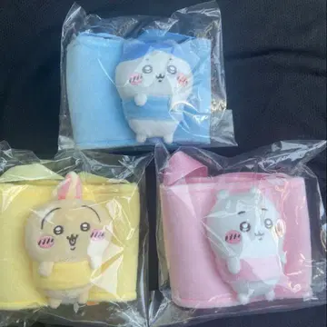 치이카와 (먼작귀) 드링크 홀더 3종 세트