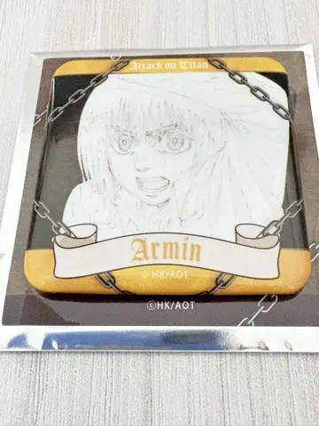 진격의 거인 알민 캔뱃지 WIT STUDIO 온라인 스토어 완판템