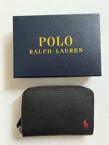 Polo Ralph Lauren 폴로 랄프로렌 블랙 코인 케이스 새상품
