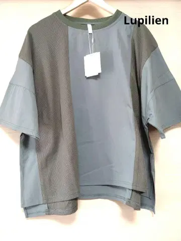 Lupilien 와플 도킹 와이드 티셔츠 F